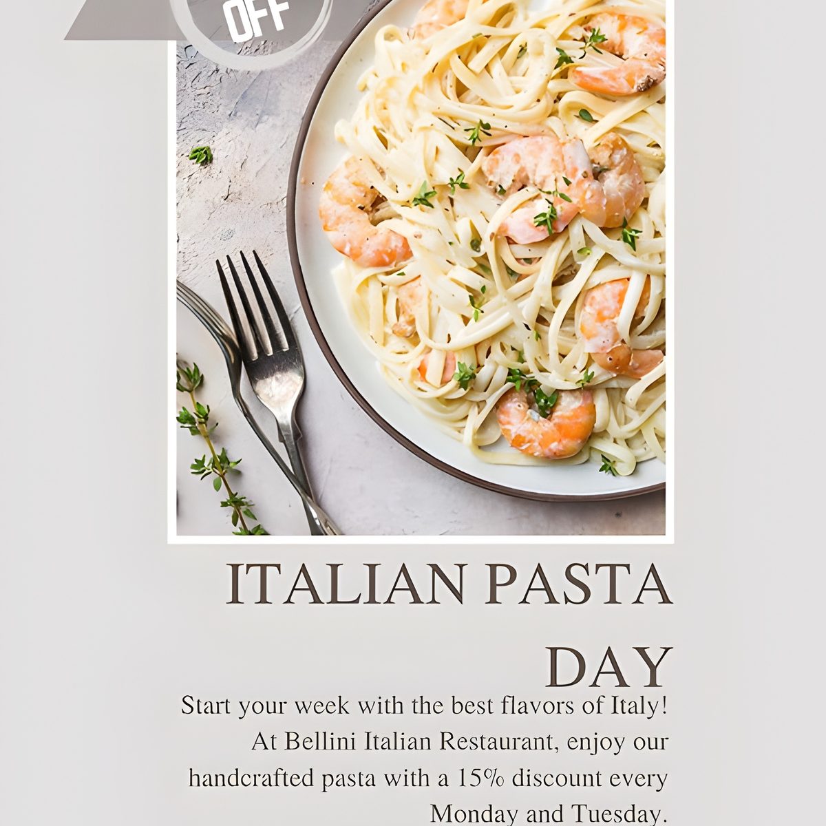 Italian Pasta Day